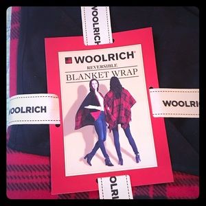 Woolrich Fleece Blanket Wrap Reversible One Size